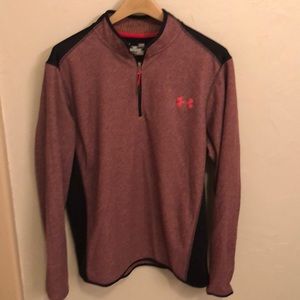 Under armour coldgear quarter zip fleece